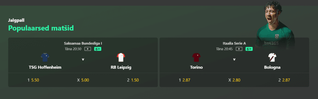 betting odds